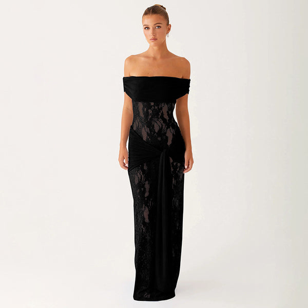Maxi lace dress